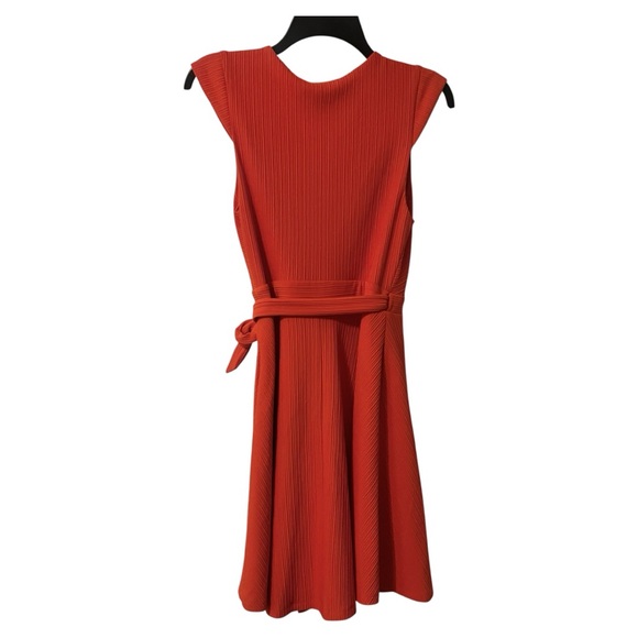 Hutch Anthropologie Orange Wrap Dress Size XS - Picture 2 of 11